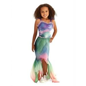 Disney Kids Mermaid Costume Dress Large 12-14 Halloween Costume Shimmery NWT